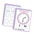 thumbnail image 3 of 10 hojas de borrado para contar la hora, reloj de aprendizaje, material escolar, material didáctico, juguete educativo, reutilizable, regalo p, 3 of 9