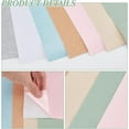 thumbnail image 4 of Papel tapiz para casa de muñecas (14 hojas), 7 colores, autoadhesivo, texturizado, impermeable, para suelo, accesorios para casa de muñecas en miniatura., 4 of 5