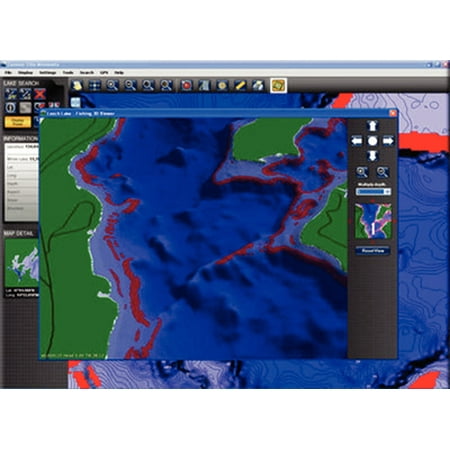 Puzzle Play Mazes Software - Lakemaster Charts Lakemaster Contour EliteTM Lake Map Software ND-SD-NE 6000141