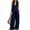 BYZ51-Dark Blue, variant on Business Casual Outfits For Women Oversize Vest Tops Pant Suits Dressy 2 Piece Sets Summer Crop Blazer Wide Leg Office Work Pants Black XS