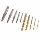 thumbnail image 1 of Juego de extractores de tornillos de broca de 10 piezas ANGGREK Extractor de tornillos broca chapada a mano izquierda, 1 of 8