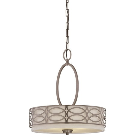 

Pendants 3 Light With Hazel Bronze Finished Metal Medium Base 18 inch 180 Watts