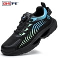 thumbnail image 1 of Rotating Button New Safety Shoes Men Anti-smash Anti-puncture Work Shoes Fashion Men Sport Shoes Security Protective Boots Men, 1 of 5