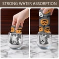 thumbnail image 4 of 2 Pcs Funny Kitchen Towels,Halloween Ghosts Pumpkins and Bats Microfiber Dish Towels,Kitchen Tea Towels,Kitchen Towel Set (18" X 26"), 4 of 7