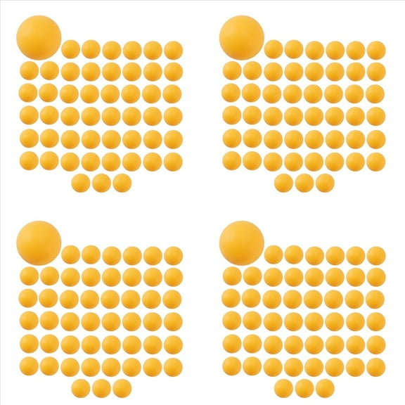 200- Pack Premium Pong Balls Advanced Training Table Ball Seamless Balls Orange,200 x Pingpong,Orange