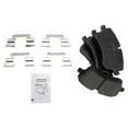 thumbnail image 2 of TRQ Front Rear Performance Drilled & Slotted Brake Rotor Ceramic Pads & Hardware, 2 of 7