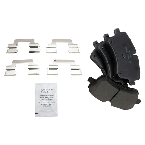TRQ Posi Ceramic Brake Pad Set Front Kit for Mercedes Benz C CLK SLK New BFA73380 Fits select: 2001-2007 MERCEDES-BENZ C, 2003-2009 MERCEDES-BENZ CLK