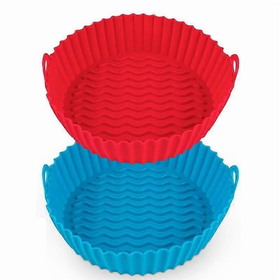Silicone Air Fryer Liners, Reusable Air Fryer Pot, Air Fryer Accessories, Air Fryer Ovens, Baking P