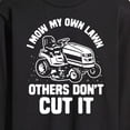 thumbnail image 3 of Instant Message - Others Don't Cut It - Men's Long Sleeve T-Shirt, 3 of 6