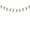 White, variant on Halloween Garland Ghost Decor Pastel Cute Spooky Wooden Beads Handmade Banner for Mantle Wall Doorways Front Porch Farmhouse Fireplace Indoor Outdoor Rustic Home Decor 6.6ft