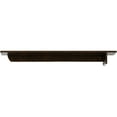 thumbnail image 4 of Ekena Millwork 3"W x 18"D x 2"H Heaton Hidden Support Steel Bracket w/ 14" Support Depth, Antiqued Bronze, 4 of 11