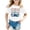 Z04-White, variant on shqvo Cute Girls Shirts 12 Oversized Round Neck Spring Summer Funny Print Short Sleeve Tops for Kids Girl Simple Pullover Cute Summer Basic Tee Outdoor Play Girls Cotton Tee