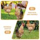thumbnail image 2 of 2Pcs Acrylic Yard Stakes Decorative Chicken Stake Acrylic Yard Insert Signs Lawn Stakes, 2 of 2