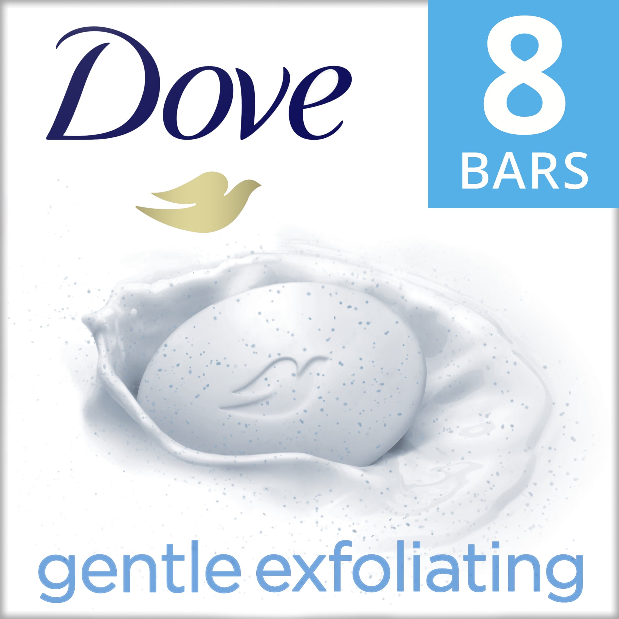 Dove Gentle Exfoliating With Renewing Exfoliants Beauty Bar, 3.75 Oz Count 8