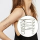thumbnail image 2 of Brazalete Brazalete Brazalete Ahuecado Decortive para Femenina Plata F Hugo Brazalete Brazo, 2 of 5