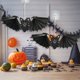 thumbnail image 2 of Decoración de murciélagos de papel para Halloween, adorno colgante, accesorio para fiestas, casa encantada, utilízalo en interior o exterior, 1/2 unidades, 2 of 4