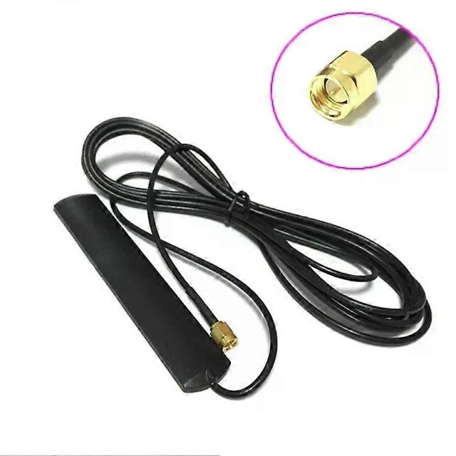 Car Antenna DAB + Radio SMA Plug Adapter Auto Truck Antenna 15 Meter Cable Length Car Vehicle Boat RV Signal Enhance Device
