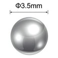 thumbnail image 2 of Unique Bargains Boules de Roulement en Acier Chromé 3,5 mm G5 Precision Lot de 50, 2 of 4
