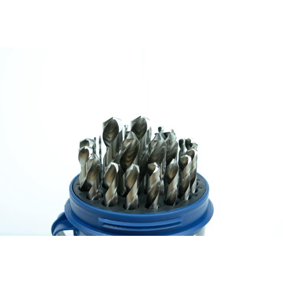 Century Drill & Tool 23529 Brite HSS Reduced Shank Drill Bit Set, 29 Piece