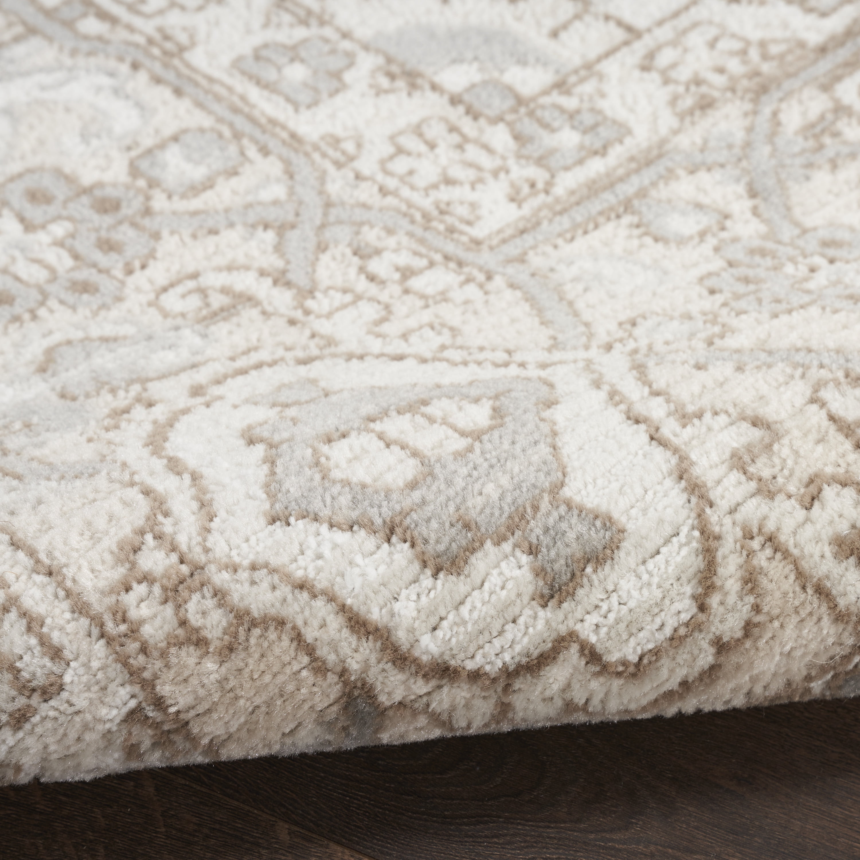 Nourison Concerto Persian Beige 5'3" x 7'3" Area Rug, (5x7)