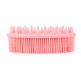 thumbnail image 2 of Cepillo de baño y champú de silicona suave para bebés, doble cara con cerdas elásticas para masaje y limpieza profunda. Ideal para piel sensible y cuero cabelludo, promueve la circulación y reduce la, 2 of 7