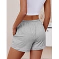 thumbnail image 2 of Ekouaer Womens Pajama Shorts Casual Summer Sleep Shorts Cute Printed Lounge Pj Bottoms with Drawstring & Pockets, 2 of 5