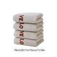 thumbnail image 2 of Toallas para Baño Set de Toallas de Baño, Algodón Grueso Blando Absorbente Set de Toallas, 4 Toallas de Regalo para Lavar la Cara Del Hogar Set de Toallas de Baño, 2 of 7