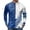 Blue, variant on Futuristic Circuit Board Print Long Sleeve Cycling Jersey for Men, Breathable Quick Dry Athletic Top with Half Zip - Techwear Style Outdoor Running & Training Shirt Gray XXL