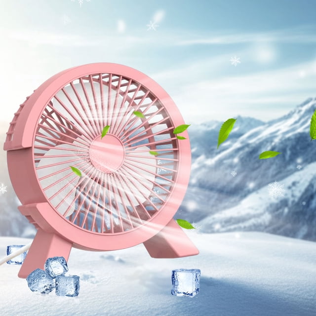 Sokhug Office Desktop Small Fan Ultras Quiet Renewals Desktop Large Airflow Plug In Fan