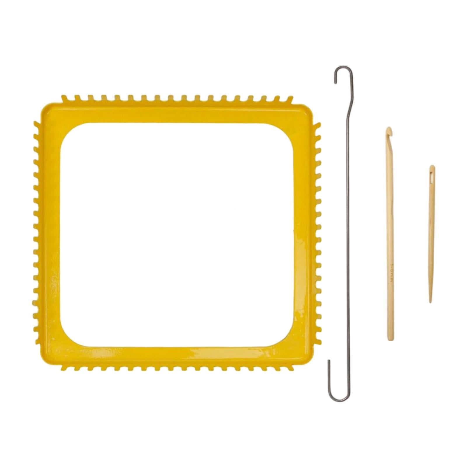 GUOOL Weaving Loom Kits DIY Weaving Accessories Multipurpose Lightweight Handcrafted Knitting Looms for Beginners Scarves Headbands