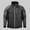 01 Black, variant on Awdenio Jacket for Men Water Resistant Windproof Tactical Winter Zip Up Coat Hunting Outdoors