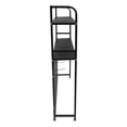 thumbnail image 5 of Miumaeov 2 Tier Desk Bookshelf Pegboard Organizer Desktop Storage Display Rack with Hooks, 5 of 16