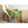 thumbnail image 2 of Ambesonne East Throw Pillow Cover 2 Pack, Roots of Mangrove Trees, 16", Green Brown, 2 of 5