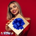 thumbnail image 7 of PMU Pom-Pom Pull-Apart - Pull Out Bows for Wedding, Birthdays & Anniversaries - Ribbon Bows for Flowers & Basket Decoration - Large Bow for Gift Wrapping - Royal Blue 5 Inch 20 Loops (10/pkg) Pkg/1, 7 of 7