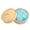 2#Blue, variant on Glitter Dumpling Squeeze Toy Stress Relief Sensory Ball with Steamer Basket(2#Clear)