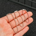 thumbnail image 6 of Taotanxi 2.4mm ballchain 100 Pcs Stainless Steel Bead Chain 11.8 inches Ball Chain Necklace, 6 of 6