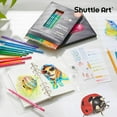 thumbnail image 6 of 80 Colored Pencils, Colored Pencils for Adult Coloring, Soft Core Color Pencil, Drawing Supplies for Adults Kids Artists Beginners Drawing Coloring Sketching, 6 of 9