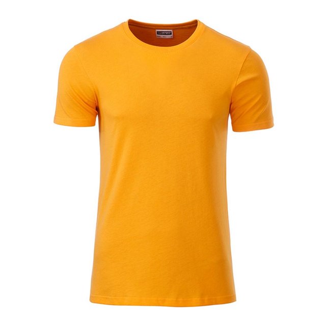 James and Nicholson - Camiseta básica para hombre (Amarillo Oro)