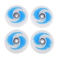 thumbnail image 1 of 4 Uds Ruedas de patín con luz intermitente 80mm Zulema azul, 1 of 8