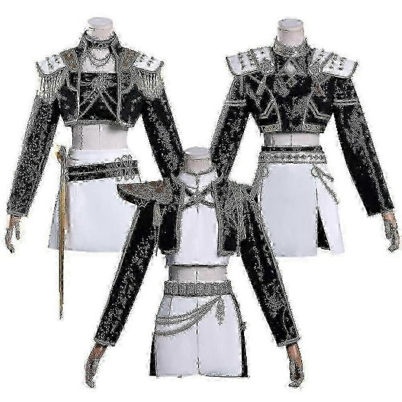 Women's K-pop Demon Hunters Cosplay Costume Set for Halloween and Theme Parties