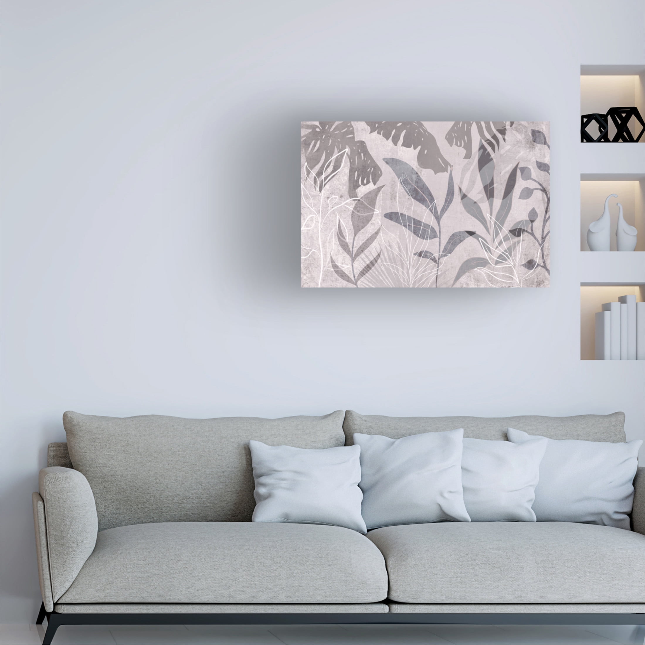 Trademark Fine Art Andrea Haase Modern Botanical No2 Canvas Wall Art
