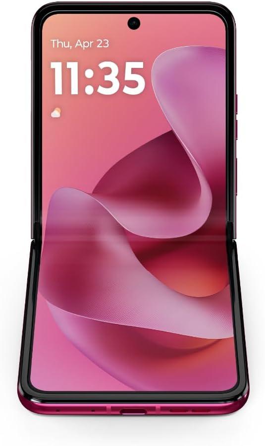 Motorola Razr+ 2025 | Unlocked | Made for US 12/256GB | 50MP Camera | Hot Pink