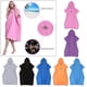 thumbnail image 4 of Poncho de surf suave, traje de neopreno para mujer y hombre, bata cambiadora, capa de baño para playa para surfistas Rosa, 4 of 9