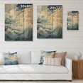 thumbnail image 4 of Designart "Clouds Of Clouds III" Clouds Print on Natural Pine Wood, 4 of 5