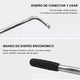 thumbnail image 3 of Llave Maneral Con Dados Para Rines,rines Extensible 17-23 Mm Plata/Negro, 3 of 4