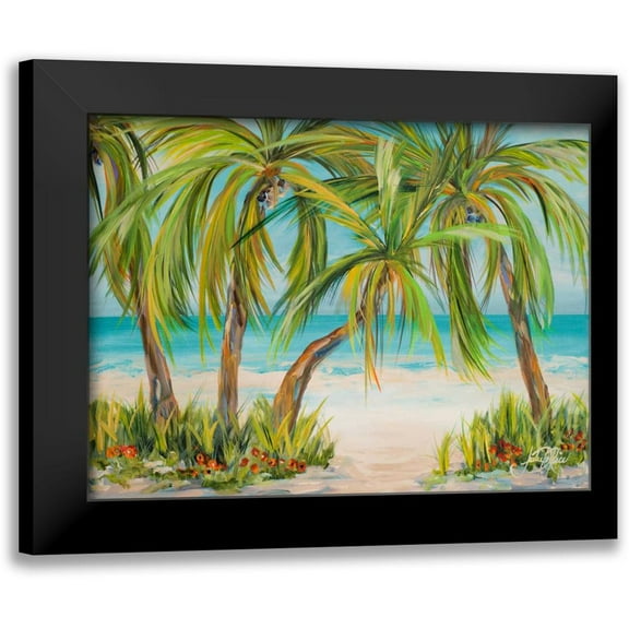 DeRice, Julie 14x11 Black Modern Framed Museum Art Print Titled - Palm Life