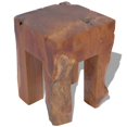 thumbnail image 3 of vidaXL Tabouret en Bois de Teck Massif, 3 of 5