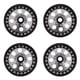 thumbnail image 1 of 4 Uds 1,9 pulgadas RC Metal Beadlock 8 cubos de llanta de rueda de agujero redondo para Axial SCX10 90046 RC 1/10 CarTitanium Color, 1 of 8