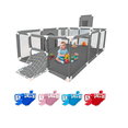 thumbnail image 1 of Corral Bebe Gimnasio De Juegos color gris, 1 of 4