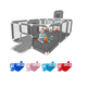 thumbnail image 1 of Corral Bebe Gimnasio De Juegos color gris, 1 of 4